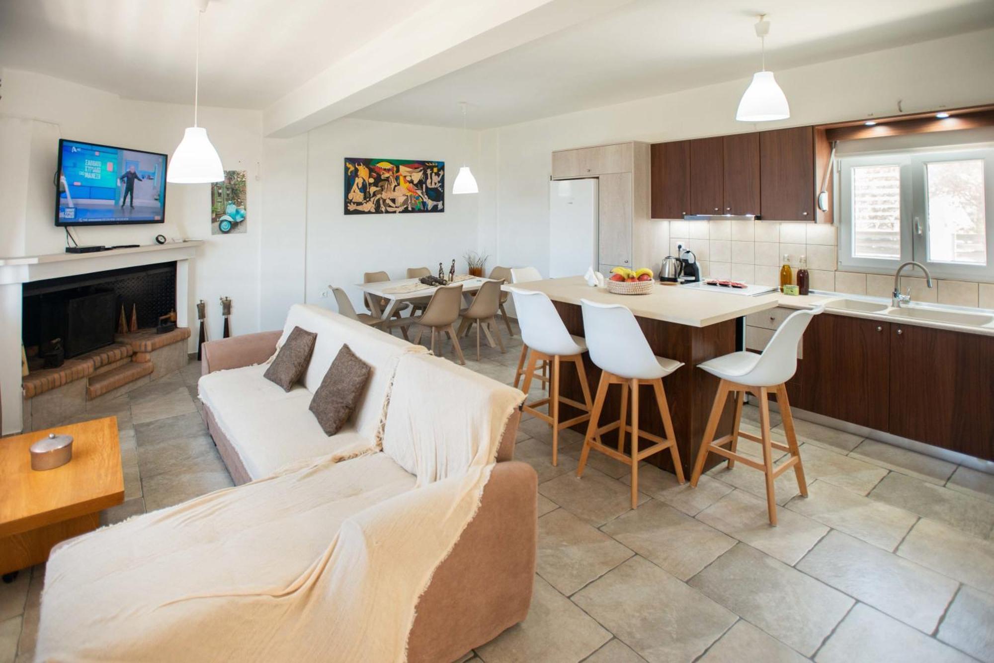 Afrathias Beachhouse - Cretan Hideaway カラマキ エクステリア 写真