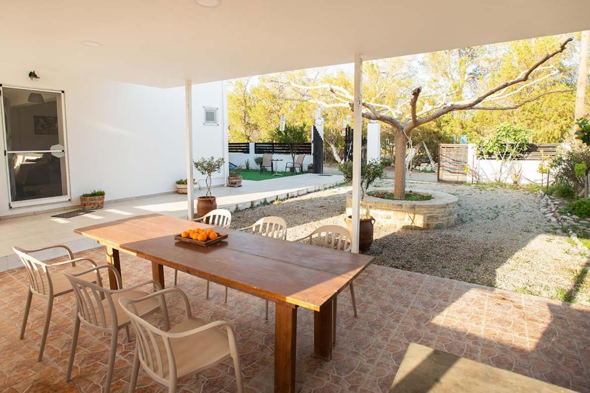 Afrathias Beachhouse - Cretan Hideaway カラマキ エクステリア 写真